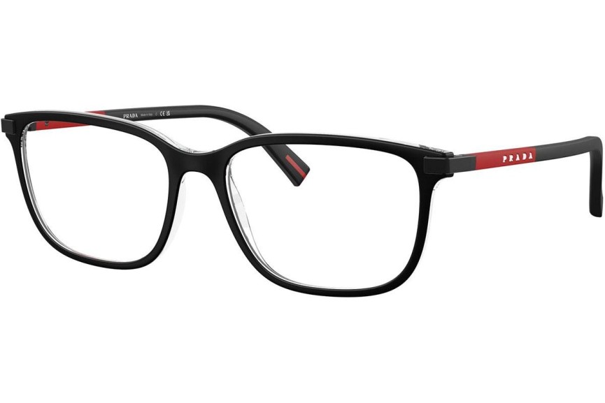 Okulary korekcyjne Prada Linea Rossa PS02RV 03I1O1 Kwadratowe Czarne