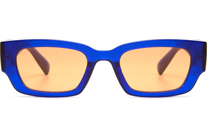 Okulary przeciwsłoneczne OiO by eyerim Vega Electric Blue Orange Tiny Niebieskie