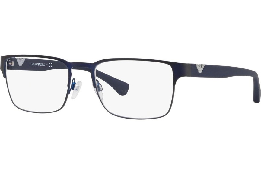 Okulary korekcyjne Emporio Armani EA1027 3100 Prostokątne Niebieskie