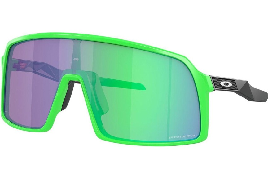 Okulary przeciwsłoneczne Oakley Sutro OO9406 9406B4 Pojedyncze | Shield Zielone