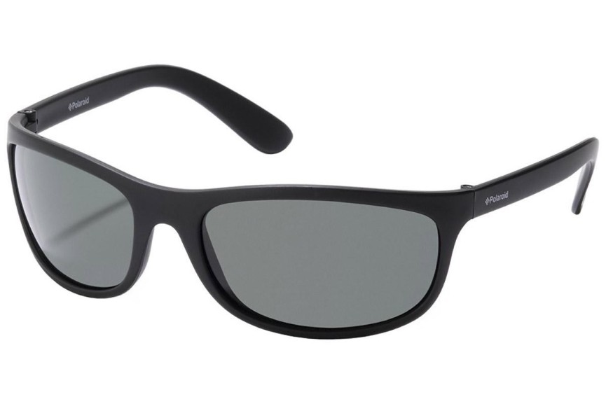 Okulary przeciwsłoneczne Polaroid Sport P7334 9CA/RC Polarized Prostokątne Czarne