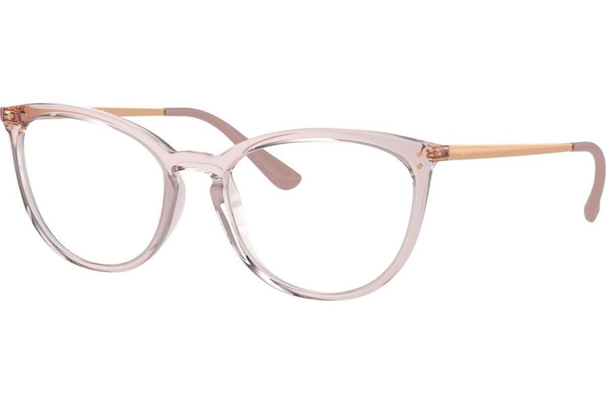 Okulary korekcyjne Vogue Eyewear VO5276 2942 Kocie oczy Różowe