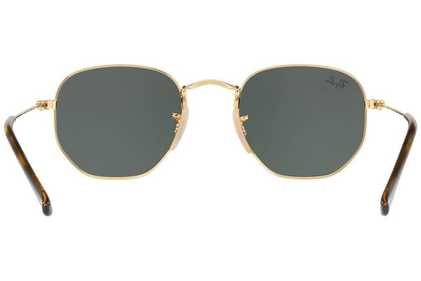 Okulary przeciwsłoneczne Ray-Ban Junior Hexagonal Junior RJ9541SN 223/71 Kwadratowe Złote