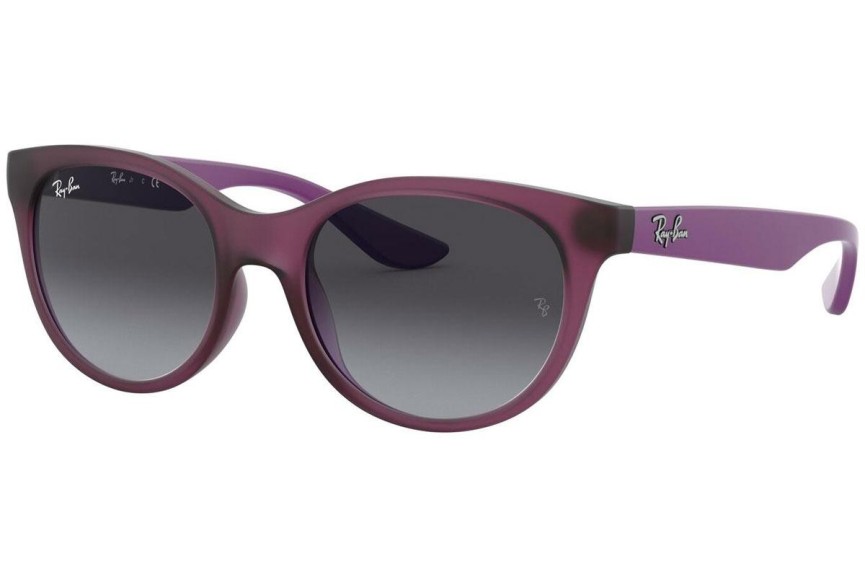 Okulary przeciwsłoneczne Ray-Ban Junior RJ9068S 70568G Kwadratowe Fioletowe