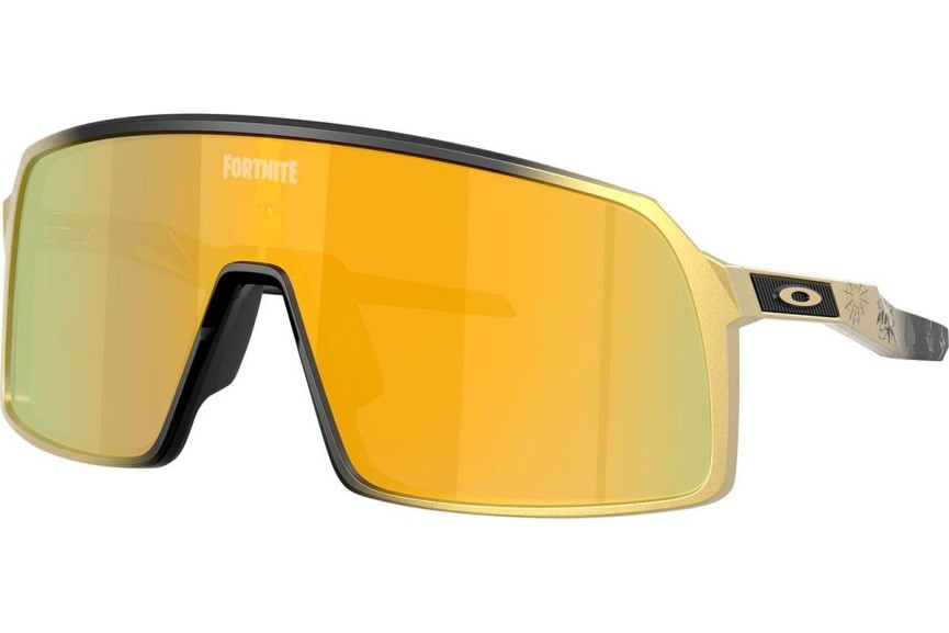 Okulary przeciwsłoneczne Oakley Sutro OO9406 9406C2 Pojedyncze | Shield Żółte