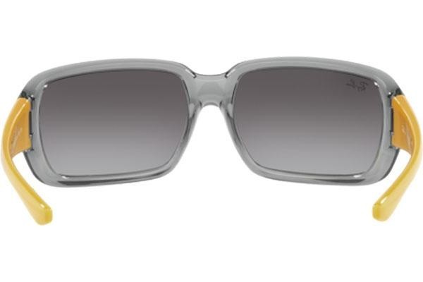 Okulary przeciwsłoneczne Ray-Ban Junior RJ9072S 70788G Prostokątne Szare