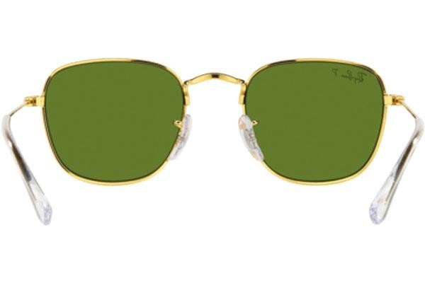 Okulary przeciwsłoneczne Ray-Ban Junior Junior Frank RJ9557S 286/2P Polarized Kwadratowe Złote