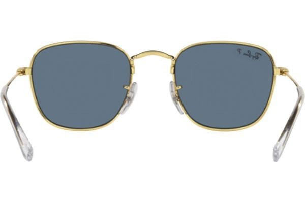 Okulary przeciwsłoneczne Ray-Ban Junior Junior Frank RJ9557S 286/2V Polarized Kwadratowe Złote