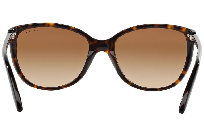 Okulary przeciwsłoneczne Ralph by Ralph Lauren RA5160 510/13 Kocie oczy Havana