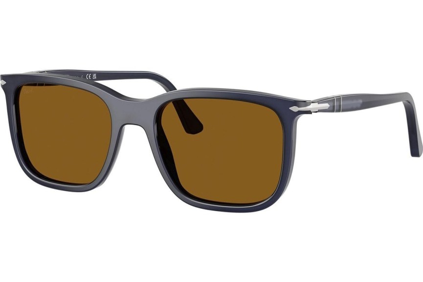 Okulary przeciwsłoneczne Persol PO3357S 121733 Kwadratowe Niebieskie