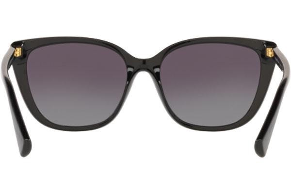 Okulary przeciwsłoneczne Ralph by Ralph Lauren RA5274 50018G Kocie oczy Czarne