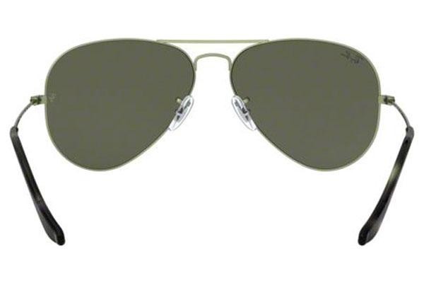 Okulary przeciwsłoneczne Ray-Ban Aviator RB3025 919131 Pilotki (Aviator) Zielone