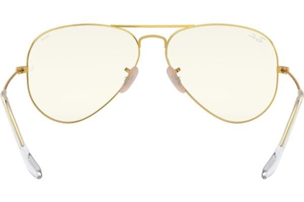 Okulary przeciwsłoneczne Ray-Ban Aviator Everglasses RB3025 001/5F Pilotki (Aviator) Złote