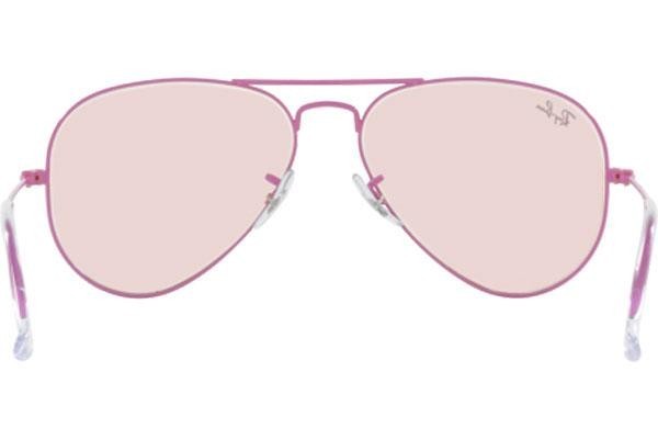 Okulary przeciwsłoneczne Ray-Ban Aviator RB3025 9224T5 Pilotki (Aviator) Fioletowe