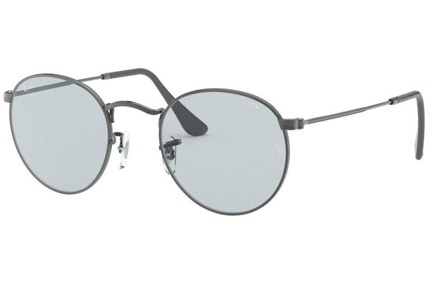 Okulary przeciwsłoneczne Ray-Ban Round Metal RB3447 004/T3 Okrągłe Szare