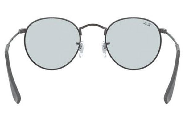 Okulary przeciwsłoneczne Ray-Ban Round Metal RB3447 004/T3 Okrągłe Szare