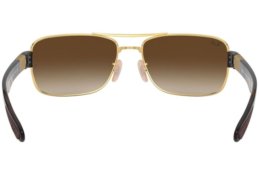 Okulary przeciwsłoneczne Ray-Ban RB3522 001/13 Pilotki (Aviator) Złote