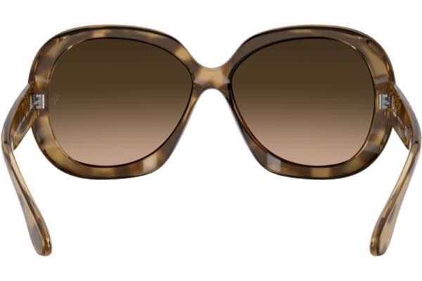 Okulary przeciwsłoneczne Ray-Ban Jackie Ohh II RB4098 642/A5 Oversize Havana