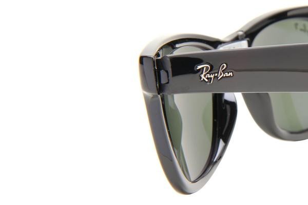 Okulary przeciwsłoneczne Ray-Ban Folding Wayfarer Classic RB4105 601 Kwadratowe Czarne