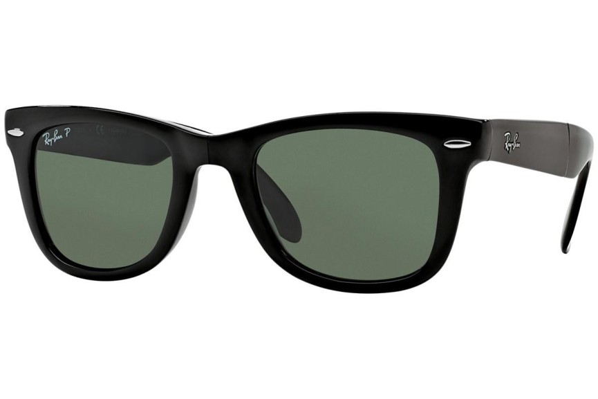 Okulary przeciwsłoneczne Ray-Ban Folding Wayfarer Classic RB4105 601/58 Polarized Kwadratowe Czarne