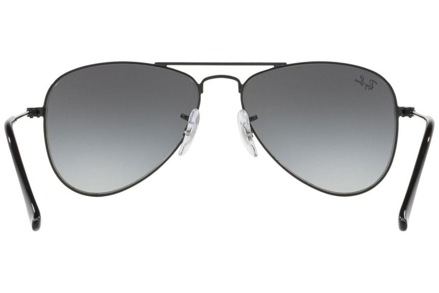 Okulary przeciwsłoneczne Ray-Ban Junior Aviator Junior RJ9506S 220/11 Pilotki (Aviator) Czarne