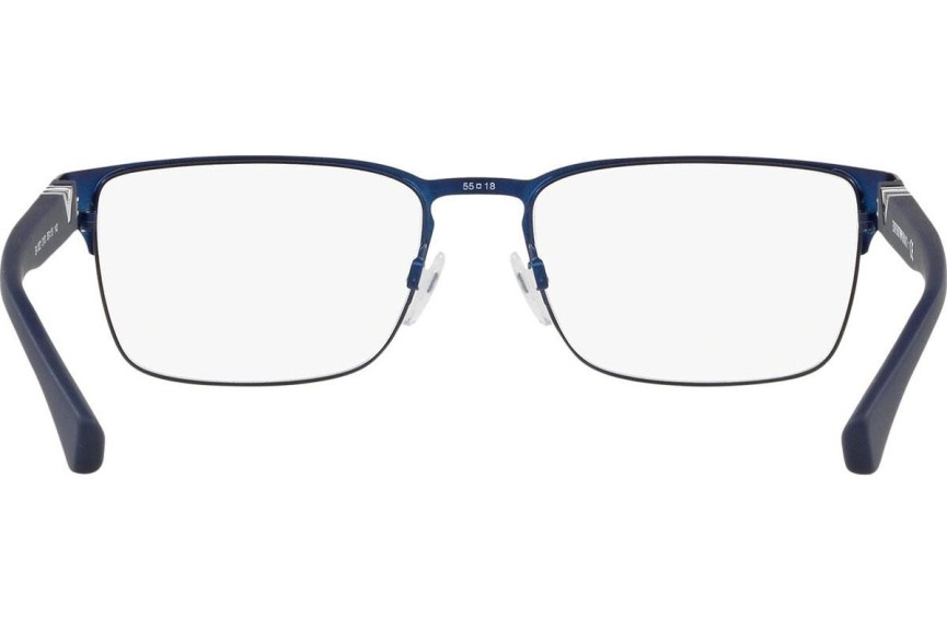 Okulary korekcyjne Emporio Armani EA1027 3100 Prostokątne Niebieskie