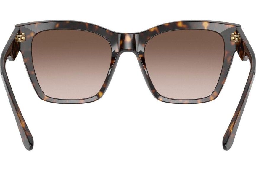 Okulary przeciwsłoneczne Dolce & Gabbana DG4384F 502/13 Kocie oczy Havana