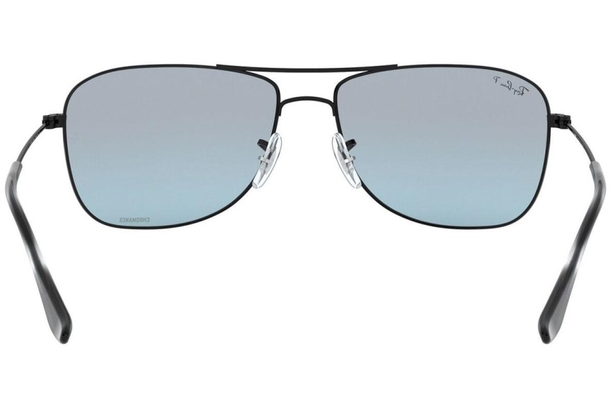 Okulary przeciwsłoneczne Ray-Ban Chromance Collection RB3543 002/5L Polarized Pilotki (Aviator) Czarne