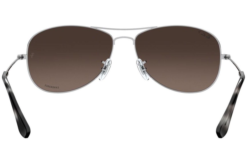 Okulary przeciwsłoneczne Ray-Ban Chromance Collection RB3562 003/5J Polarized Pilotki (Aviator) Srebrne