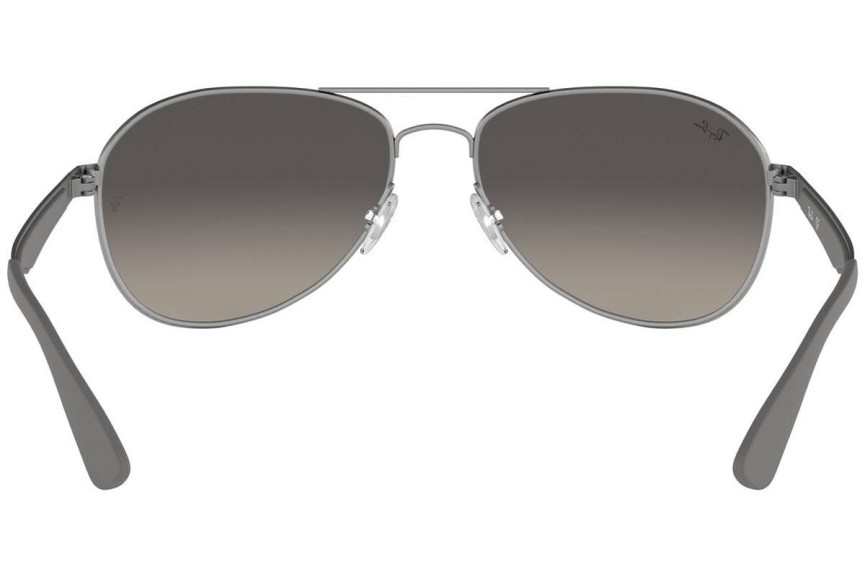 Okulary przeciwsłoneczne Ray-Ban RB3549 029/11 Pilotki (Aviator) Szare