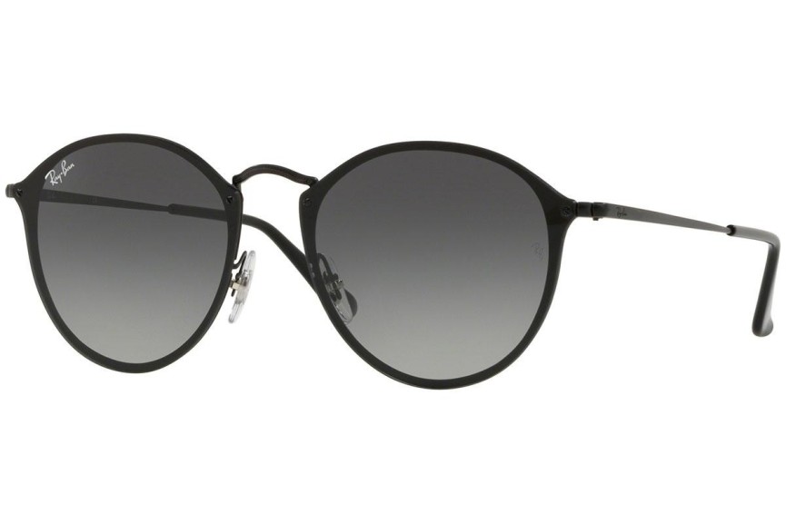 Okulary przeciwsłoneczne Ray-Ban Blaze Round Blaze Collection RB3574N 153/11 Okrągłe Czarne