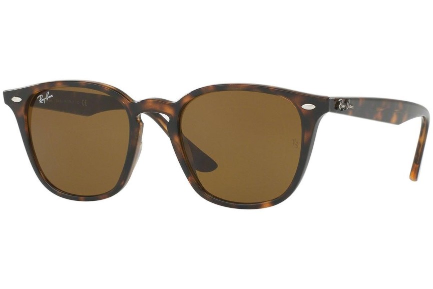 Okulary przeciwsłoneczne Ray-Ban RB4258 710/73 Kwadratowe Havana