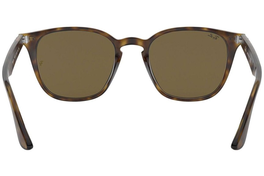 Okulary przeciwsłoneczne Ray-Ban RB4258 710/73 Kwadratowe Havana