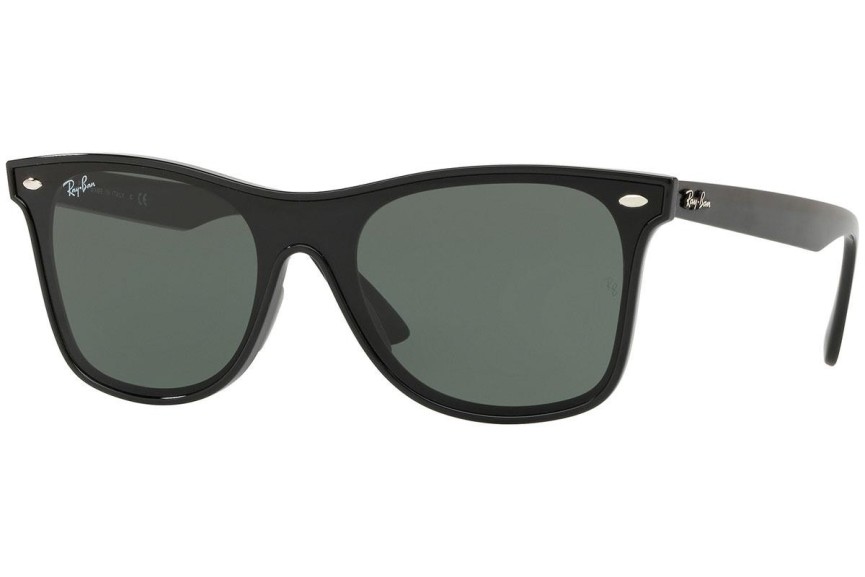 Okulary przeciwsłoneczne Ray-Ban Blaze Wayfarer Blaze Collection RB4440N 601/71 Kwadratowe Czarne