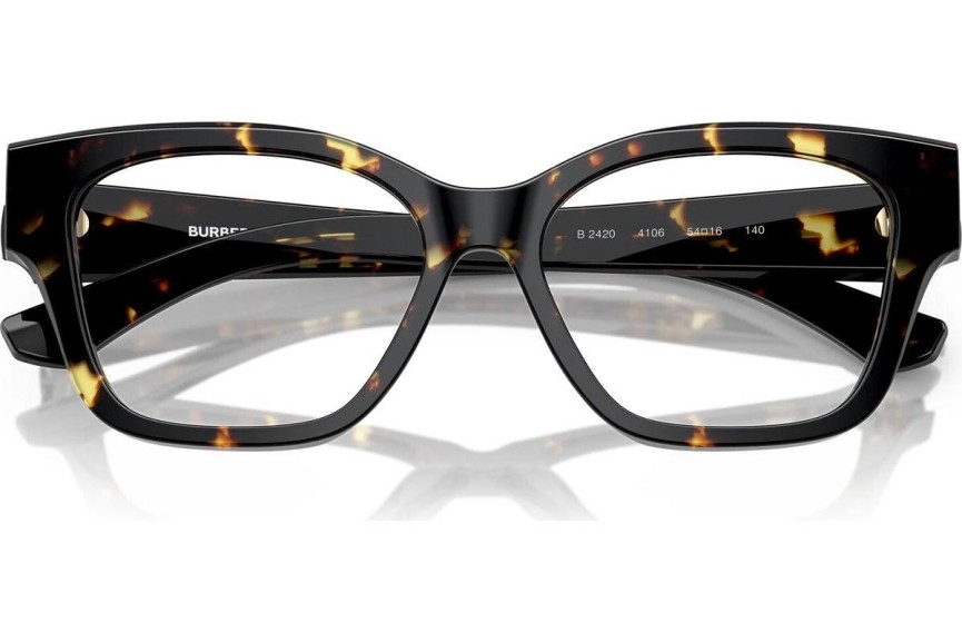 Okulary korekcyjne Burberry BE2420 4106 Kwadratowe Havana