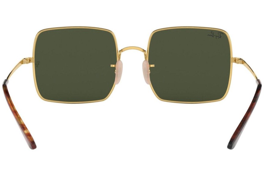 Okulary przeciwsłoneczne Ray-Ban Square Classic RB1971 914731 Kwadratowe Złote