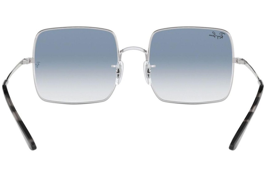 Okulary przeciwsłoneczne Ray-Ban Square Classic RB1971 91493F Kwadratowe Srebrne