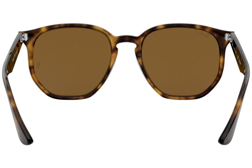 Okulary przeciwsłoneczne Ray-Ban RB4306 710/83 Polarized Kwadratowe Havana