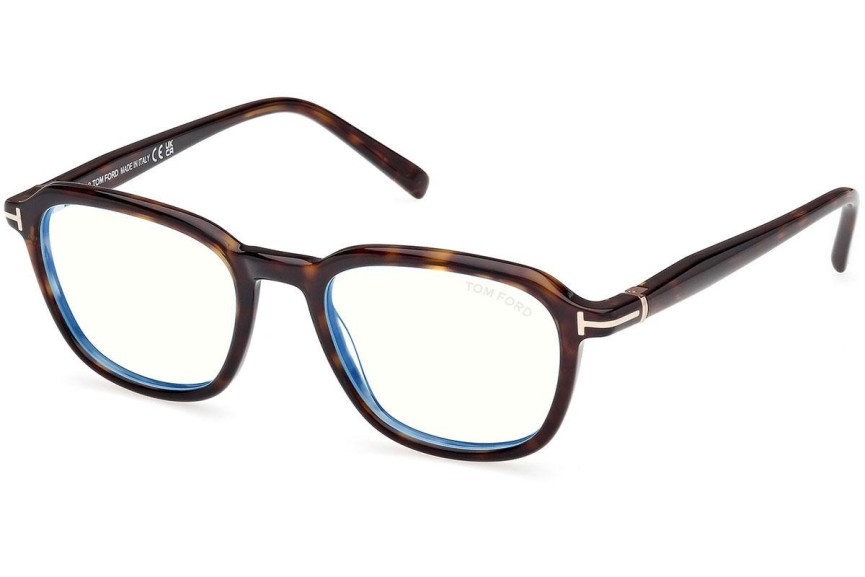 Okulary korekcyjne Tom Ford FT5980-B 052 Kwadratowe Havana