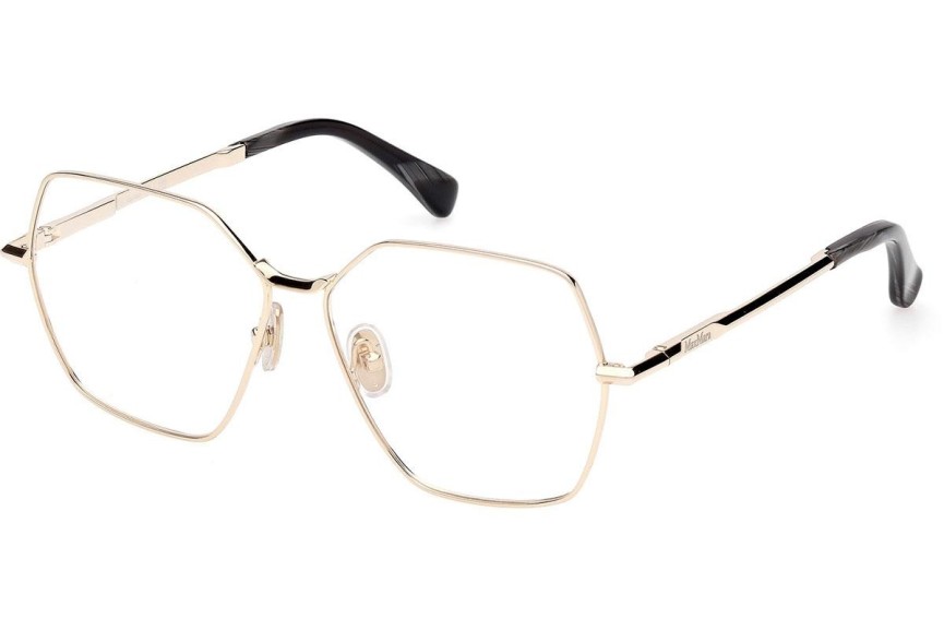 Okulary korekcyjne Max Mara MM5154 032 Kwadratowe Złote