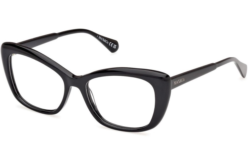 Okulary korekcyjne Max&Co. MO5143 001 Prostokątne Czarne