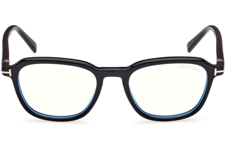 Okulary korekcyjne Tom Ford FT5980-B 001 Kwadratowe Czarne