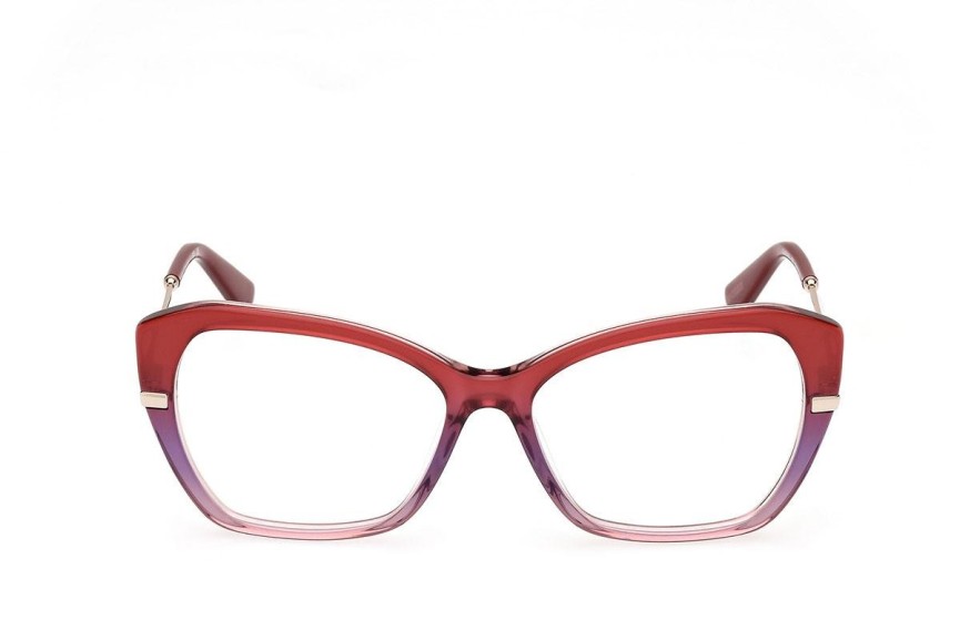 Okulary korekcyjne Guess GU50183 074 Kocie oczy Różowe