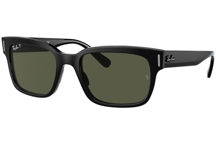 Okulary przeciwsłoneczne Ray-Ban Jeffrey RB2190 901/58 Polarized Kwadratowe Czarne