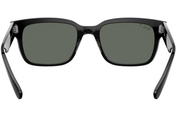 Okulary przeciwsłoneczne Ray-Ban Jeffrey RB2190 901/58 Polarized Kwadratowe Czarne