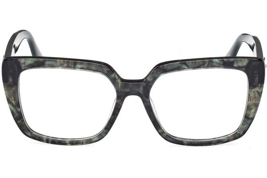 Okulary korekcyjne Guess GU50174 098 Kocie oczy Zielone