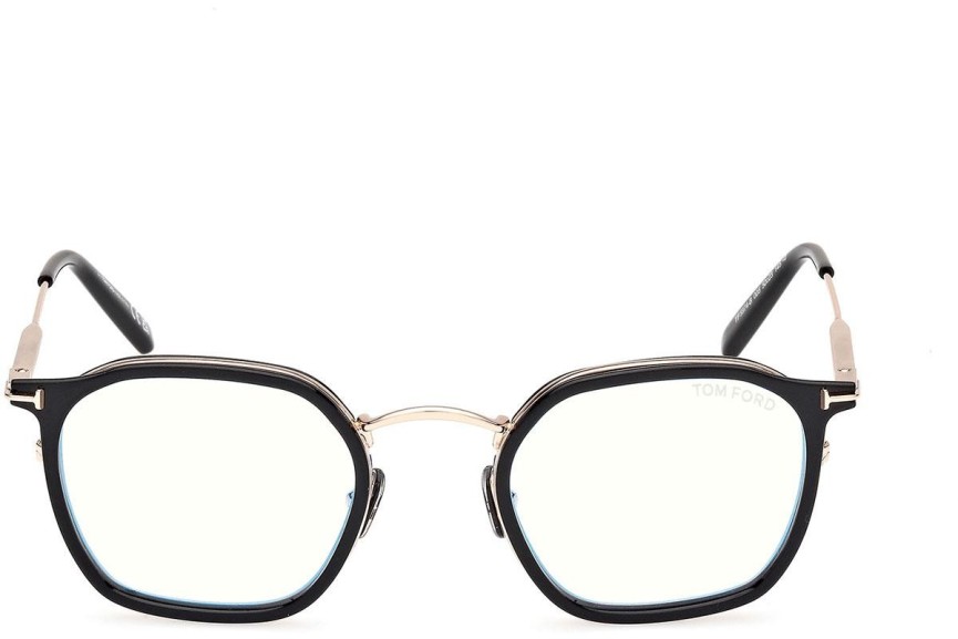 Okulary korekcyjne Tom Ford FT5974-B 005 Okrągłe Czarne