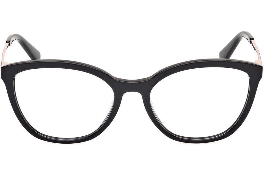 Okulary korekcyjne Guess GU50171 001 Kocie oczy Czarne