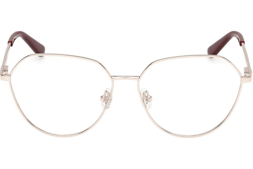 Okulary korekcyjne Guess GU50169 033 Okrągłe Złote