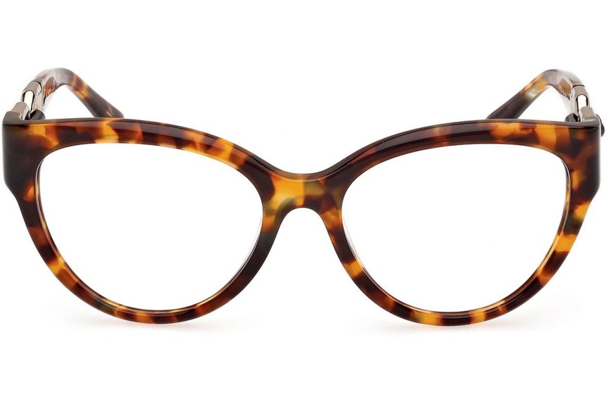 Okulary korekcyjne Guess GU50182 053 Kocie oczy Havana